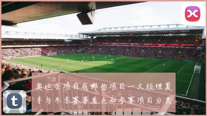 奥运会项目有哪些项目一文梳理夏季与冬季赛事看点和参赛项目分类
